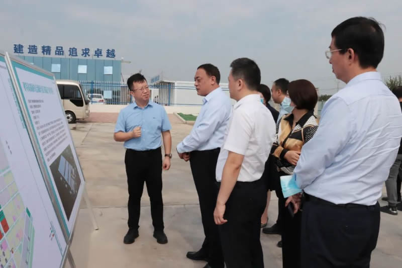 西安市委常委、常務(wù)副市長(zhǎng)呂來升到公司考察調(diào)研